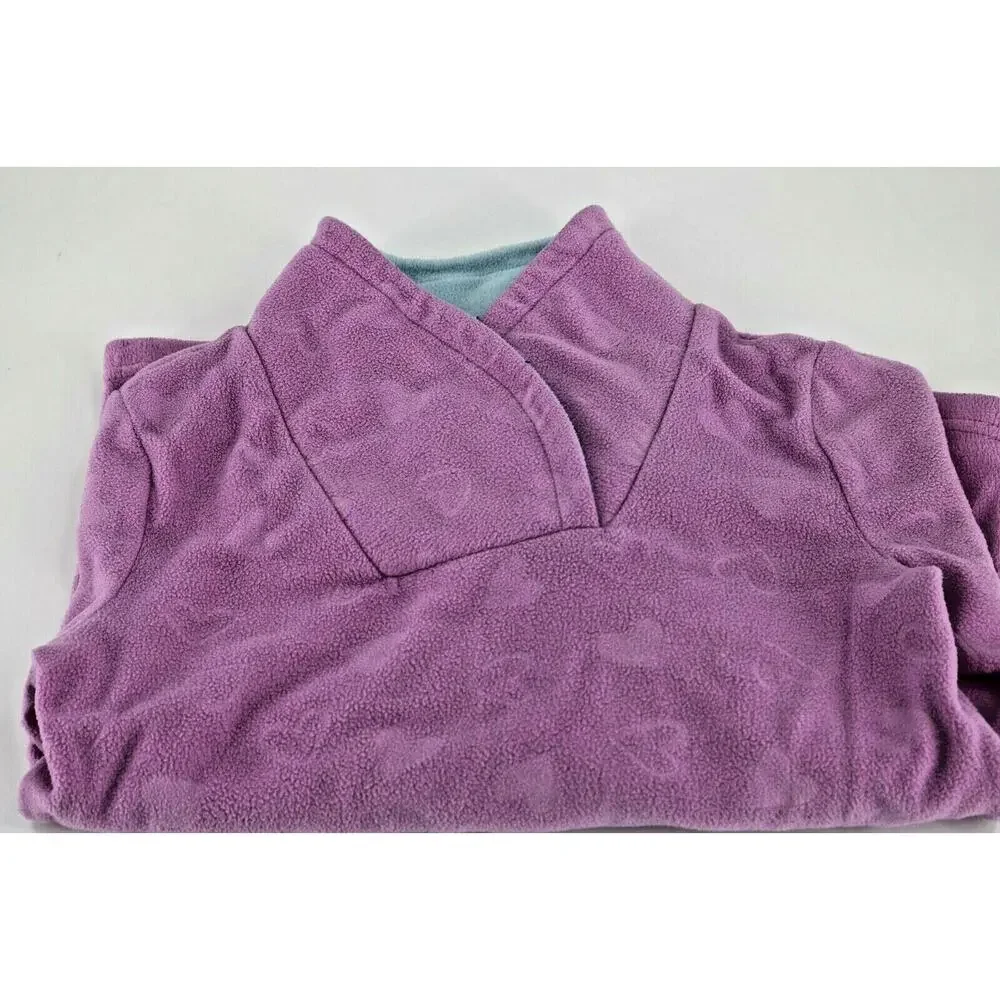 Old Navy Purple Fleece Athletic Pullover Sweatshirt Kid’s Youth Size Medium